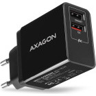 Incarcator retea AXAGON ACU-QS24, 2x USB, Quick Charge 24 W, Black