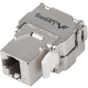 Lanberg Modul Keystone KSFA-2000 RJ45 Cat.6A S/FTP Tool-free, Argintiu