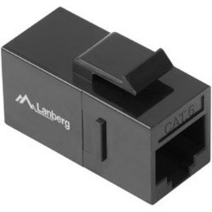 Lanberg Modul Keystone KSU6-3000 RJ45 Cat.6 UTP Feed-thru, Black