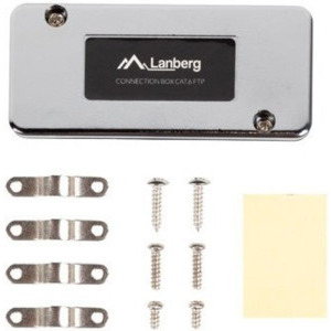 Lanberg Modul LSA PLC-6SL1-S Cat.6 S/FTP, Argintiu