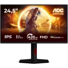 Monitor LED AOC Gaming AGON 25G4KUR 24.5 inch FHD IPS 0.3 ms 420 Hz HDR G-Sync Compatible