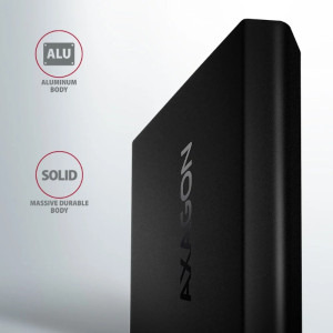 AXAGON EEM2-UB2 M.2 NVMe USB-C 3.2 Gen 2 Black