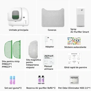 PetKit Litiera Smart pentru pisici PuraMax 2 Alb