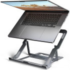 Stand/Cooler notebook AXAGON STND-LAG stand aluminiu, 10-17.3 inch, pliabil, 8 pozitii, Grey