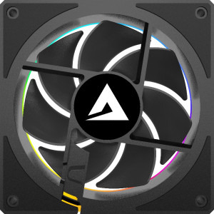 ALPHAGEAR Radiant ARGB 120mm black
