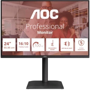Monitor LED AOC X24E4U 24 inch WUXGA IPS 4 ms 100 Hz
