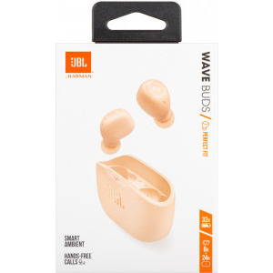 JBL In-Ear, Wave Buds TWS Beige