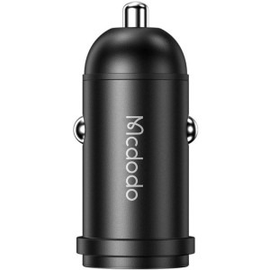 Mcdodo 1x USB-C Fast Charging PD, 30W, Black + cablu USB-C la Lightning