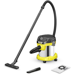 Karcher KWD 2 S V-15/4/18, cu sac, 1000W, 15L, Galben/Negru
