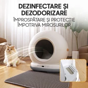 iHunt Litiera Smart pentru pisici V7 Alb