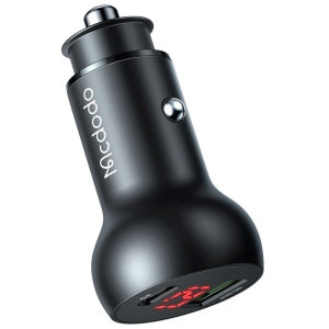 Mcdodo 1x USB-C, 1x USB-A, PD 45W, Black
