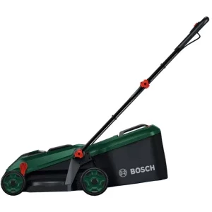 Bosch Masina de tuns iarba cu acumulator ROTAK18V-34, 18 V, latime taiere 34 cm, inaltime taiere 25-65 mm, 5 trepte de taiere, sac colector 35 L
