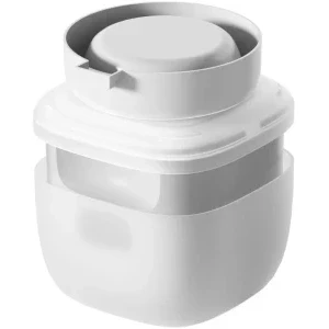iHunt Dozator automat de hrana & Fantana de apa pentru animale Smart Pet Care Pack Alb