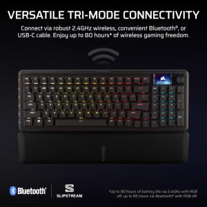 Corsair Vanguard 96 Wireless MLX Plasma Switch Mecanica + Elgato Stream Deck