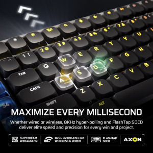 Corsair Vanguard 99 Air Wireless Black OPX Low Profile Switch Mecanica