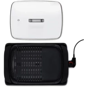 Livoo Gratar electric DOC321, 2000W, Negru/Argintiu