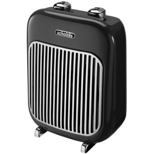 Livoo Aeroterma electrica SCSV500N, 2000 W, 2 trepte, Ventilare, Negru