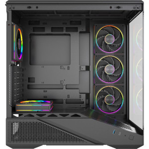 Gaming GREUCEANU Plus, AMD Ryzen 7 9800X3D 4.7GHz, 32GB DDR5, 2TB SSD, RTX 5070 Ti 16GB GDDR7, Iluminare RGB