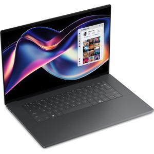 DELL 16'' XPS 16 DA16260, 3.2K OLED 20-120Hz Touch, Procesor Intel® Core™ Ultra X7 358H (18M Cache, up to 4.80 GHz), 32GB LPDDR5X, 2TB SSD, Intel Arc B390, Win 11 Pro, Graphite, 3Yr ProSupport