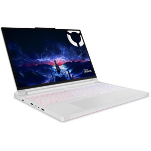 Lenovo Gaming 16'' Legion Pro 7 16IAX10H, WQXGA OLED 240Hz G-Sync, Procesor Intel® Core™ Ultra 9 290HX Plus (36M Cache, up to 5.50 GHz), 32GB DDR5 CSODIMM, 1TB SSD, GeForce RTX 5080 16GB, No OS, Glacier White, 3Yr Onsite Premium Care