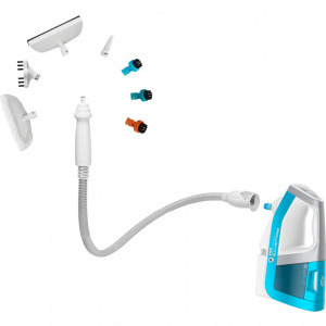 Rowenta Clean & Steam Multi RY8544WH, 0.5L, 1700 W, Alb, cu abur