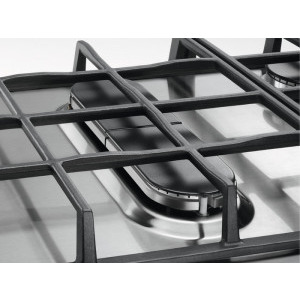 Electrolux EGH6349BOX, Gaz, 4 Arzatoare, 60 cm, Aprindere electrica integrata, Inox