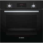 Cuptor incorporabil Bosch HBF153EB0, Electric, 66 L, Autocuratare EcoClean Direct, Clasa A, Negru