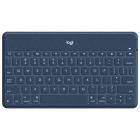 Logitech Tastatura Bluetooth Keys-To-Go, Layout US, Classic Blue pentru iPad