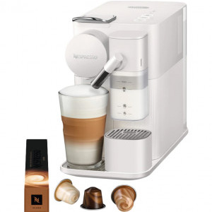 Espressor de cafea Nespresso by De’Longhi Lattissima One Evolution EN510.W, 19 bar, 1450W, 1L, Alb
