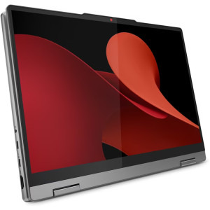 Lenovo 14'' IdeaPad 5 2-in-1 14AHP9, WUXGA IPS Touch, Procesor AMD Ryzen™ 7 8845HS (16M Cache, up to 5.1 GHz), 16GB LPDDR5X, 1TB SSD, AMD Radeon 780M, No OS, Luna Grey
