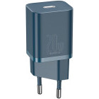 Incarcator retea Baseus Super Si, 1x USB-C, Quick Charge 20W, Blue