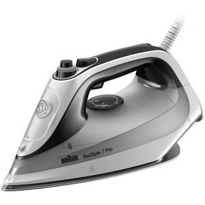 Braun Fier de calcat TexStyle 7 SI7149WB, 2900W, 50g/min, Alb/Negru