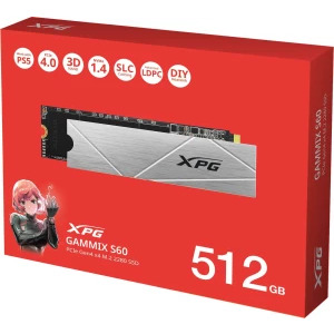 ADATA XPG Gammix S60 HeatSink 512GB PCI Express 4.0 x4 M.2 2280