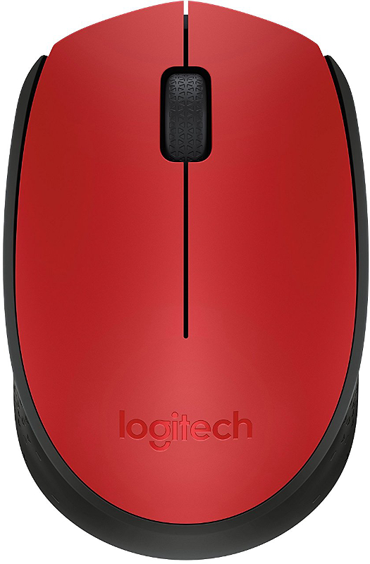 Mouse Logitech M171, Wireless, Red