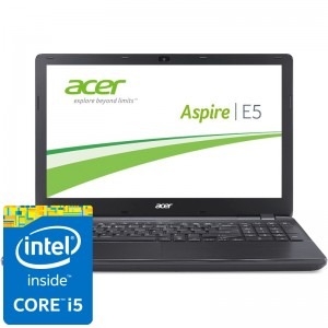 Acer 15.6'' Aspire E5-572G-5828, HD, Procesor Intel® Core™ i5-4210M (3M Cache, up to 3.20 GHz), 4GB, 1TB, GeForce 840M 2GB, Linux, Black