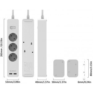 Orico GPC-3A2U White
