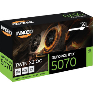 Inno3D GeForce RTX 5070 Twin X2 OC 12GB GDDR7 192-bit DLSS 4.0