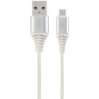 Cablu de date / adaptor Gembird USB Male la microUSB Male, 2 m, White