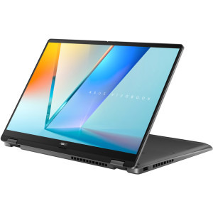 ASUS 14'' Vivobook 14 Flip TP3407SA, WUXGA OLED Touch, Procesor Intel® Core™ Ultra 5 226V (8M Cache, up to 4.50 GHz), 16GB LPDDR5X, 1TB SSD, Intel Arc 130V, Win 11 Pro, Matte Gray