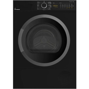 Uscator de rufe Fram FHPD-V8T2BKA++, Pompa caldura, 8 kg, Clasa A++, Iluminare interioara, Negru