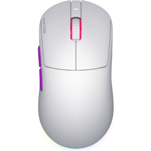 Mouse Gaming HATOR Quasar 3 ULTRA 8K White