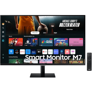 Monitor LED Samsung Smart M7 LS32DM702UUXDU 32 inch UHD VA 4 ms 60 Hz USB-C HDR