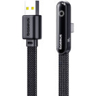 Cablu de date / adaptor Baseus MVP, USB Male la USB-C Male, 100 W, 1 m, Black