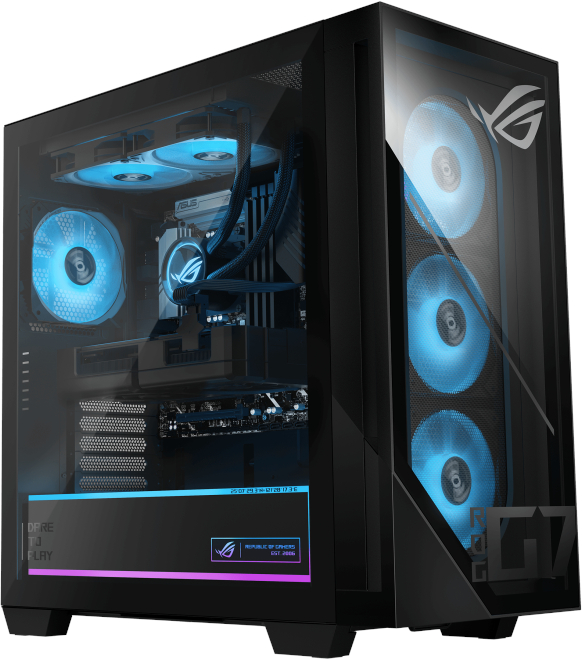 Desktop PC ASUS Gaming ROG G700TF, Procesor Intel® Core™ Ultra 7 265F 2.4GHz Arrow Lake, 32GB RAM, 1TB SSD, GeForce RTX 5070 12GB, Windows 11 Home