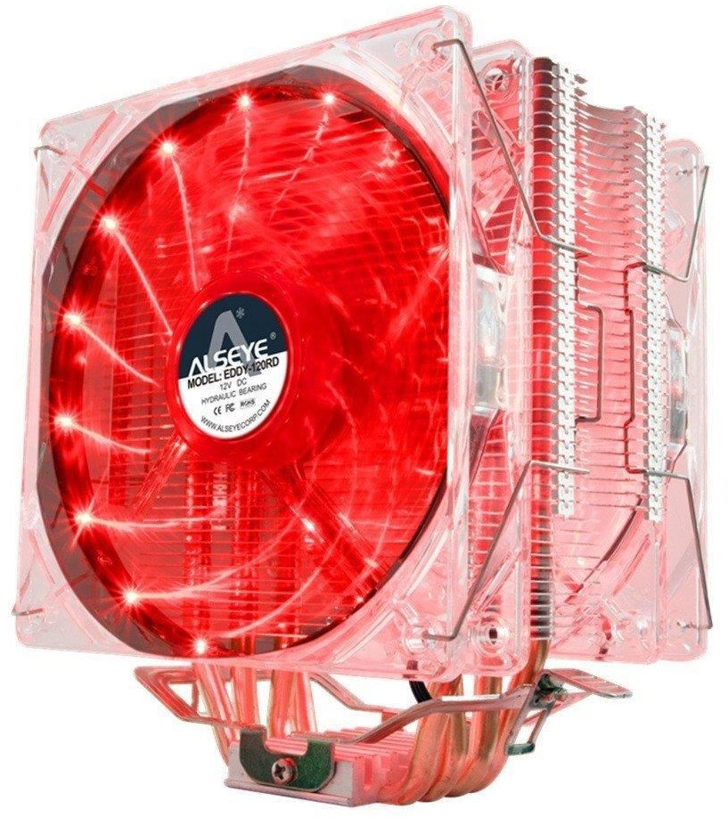 Cooler CPU Alseye Eddy 120 Red