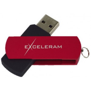 Exceleram P2 32GB USB 2.0 Red/Black
