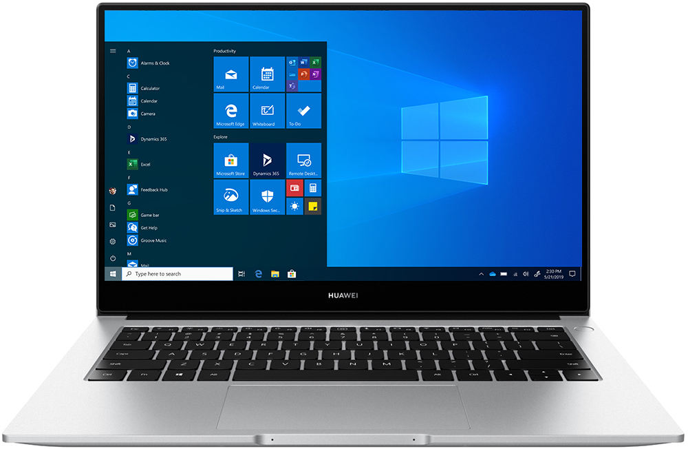 Ultrabook Huawei  14'' MateBook D 14, FHD, Procesor AMD Ryzen™ 5 3500U (4M Cache, up to 3.70 GHz), 8GB DDR4, 512GB SSD, Radeon Vega 8, Win 10 Home, Silver