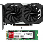 DIY Kit Upgrade Nvidia pentru Gaming Corvus, 128GB SSD +  GTX 1650 4GB GDDR5