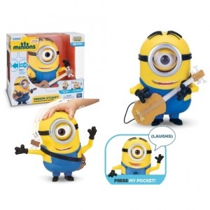 Minions Figurina interactiva care canta Stuart