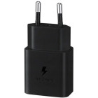 Incarcator retea Samsung EP-T1510X, negru, USB-C, Fast Charge 15W + cablu USB-C